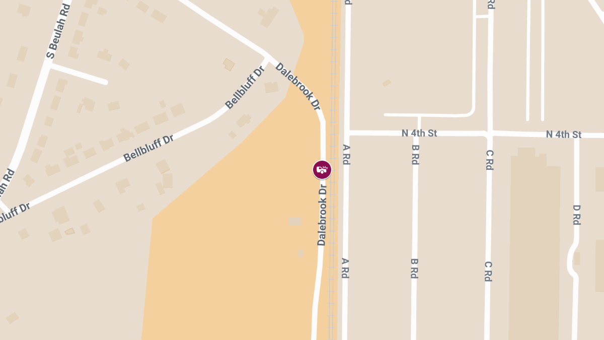 Accident With Injuries at 6800 Dalebrook Dr