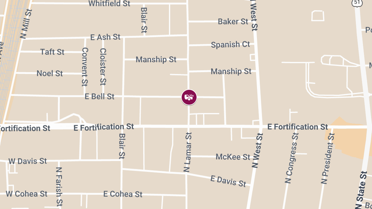 Accident With Injuries at Bell St & N Lamar St