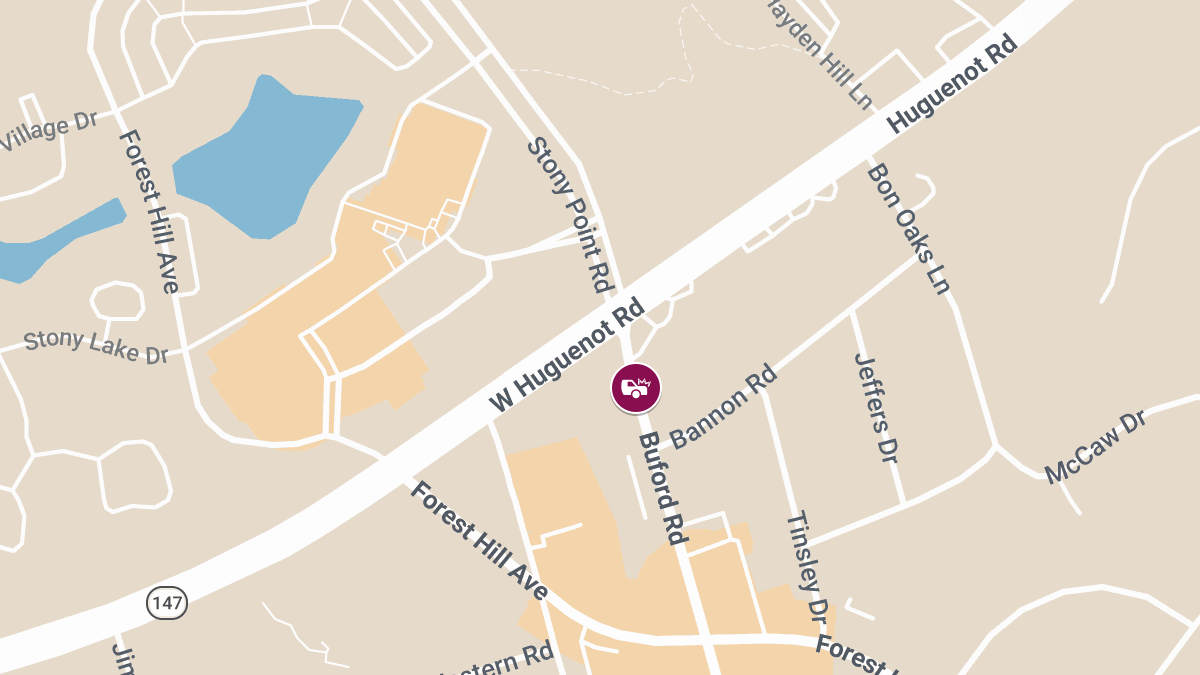 Accident With Injuries at Buford Rd & Stony Point Rd