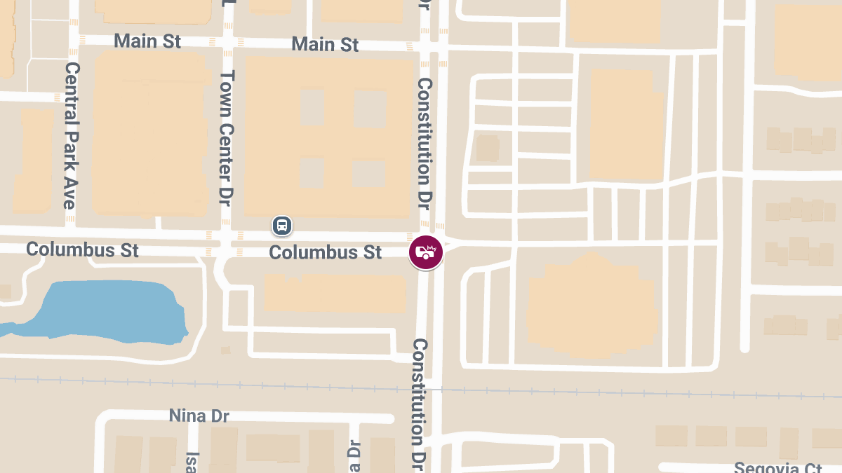 Accident With Injuries at Columbus St & Constitution Dr