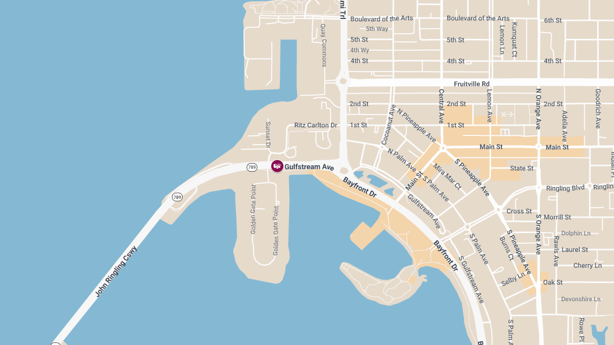 Accident With Injuries at N Gulfstream Ave