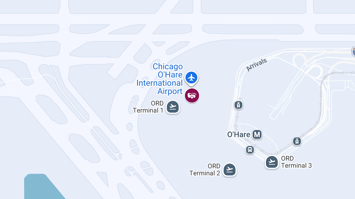 Accident With Injuries at O’Hare Lower Level Terminal Area