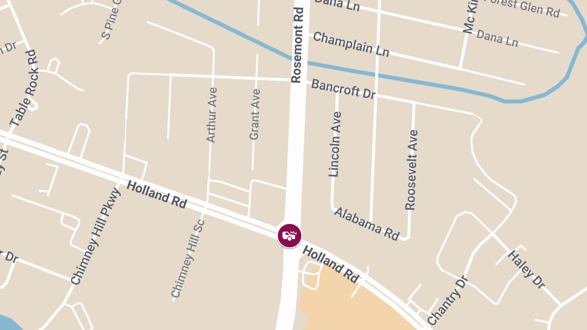 Accident With Injuries at S Rosemont Rd & Holland Rd