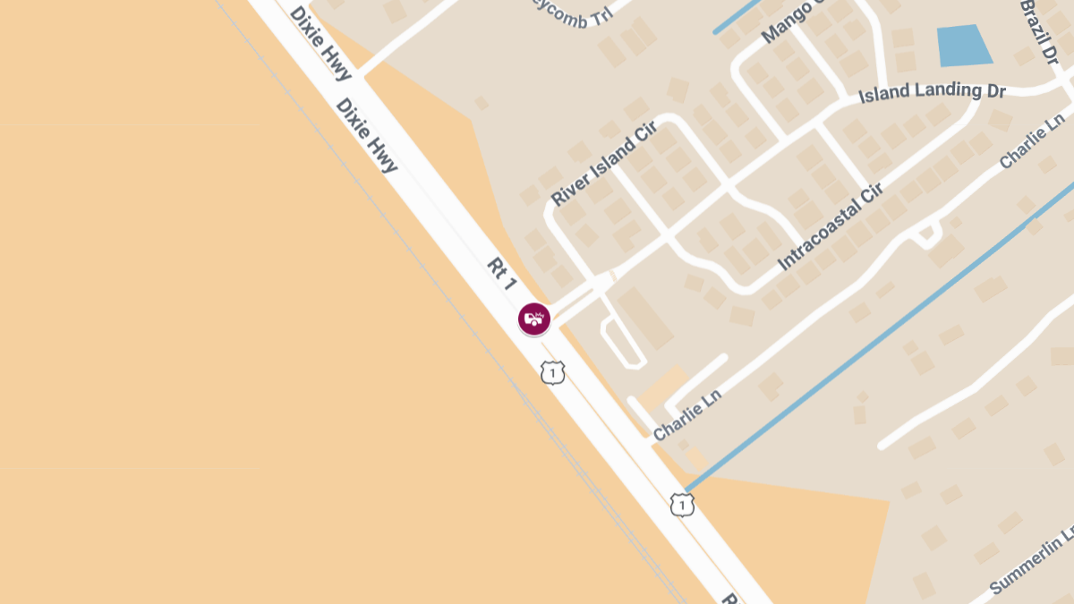 Accident With Injuries at US-1 & Island Landing Dr