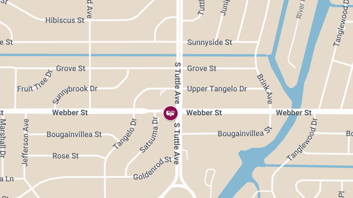 Accident With Injuries at Webber St & S Tuttle Ave