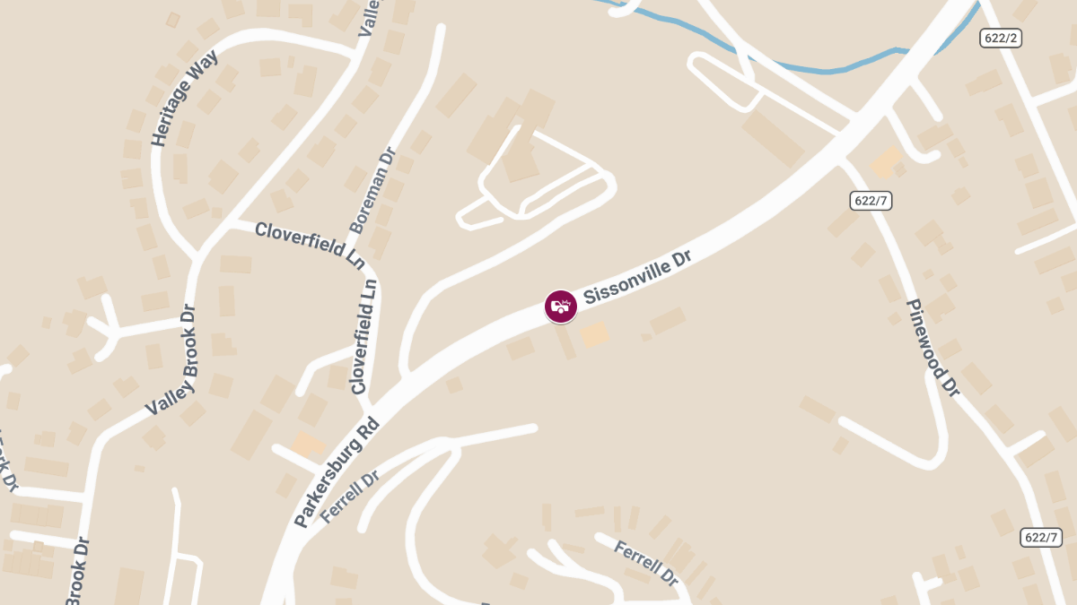Accident With Injuries on 6826 Sissonville Dr