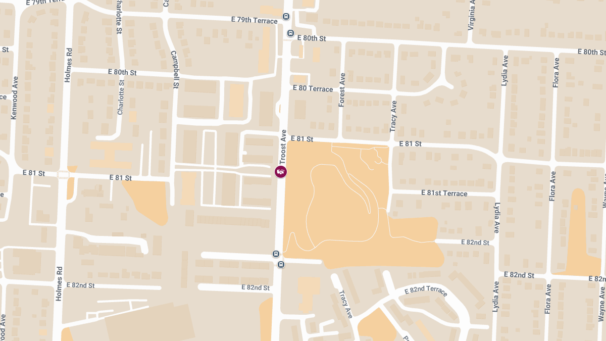 Accident With Injuries on 8215 Troost Ave