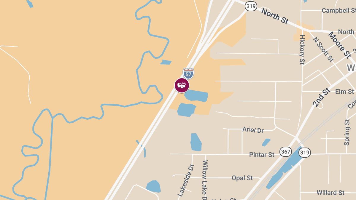 Accident With Injuries on I-57 Near MM 15.8