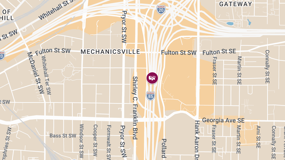 Accident With Injuries on I-75 Near I-20