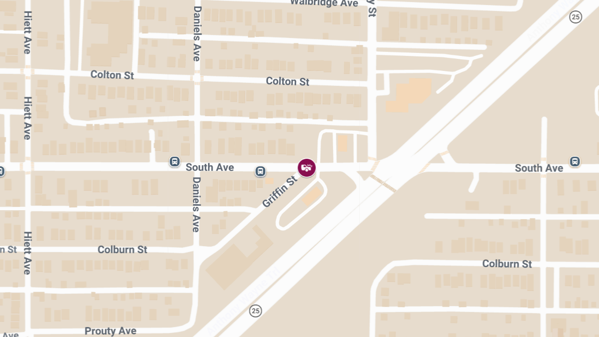 Accident With Injuries on South Ave & Griffin St