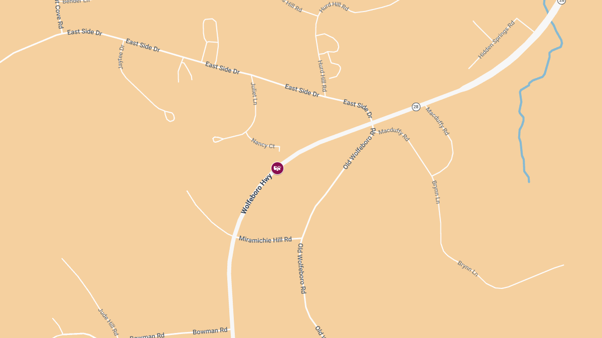 Accident With Injuries on Wolfeboro Hwy
