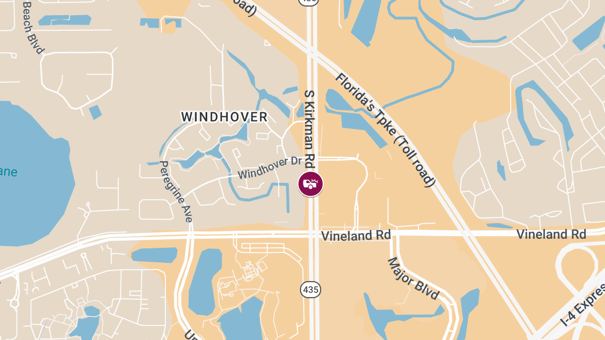 Accident With Injury Reported on S Kirkman Rd