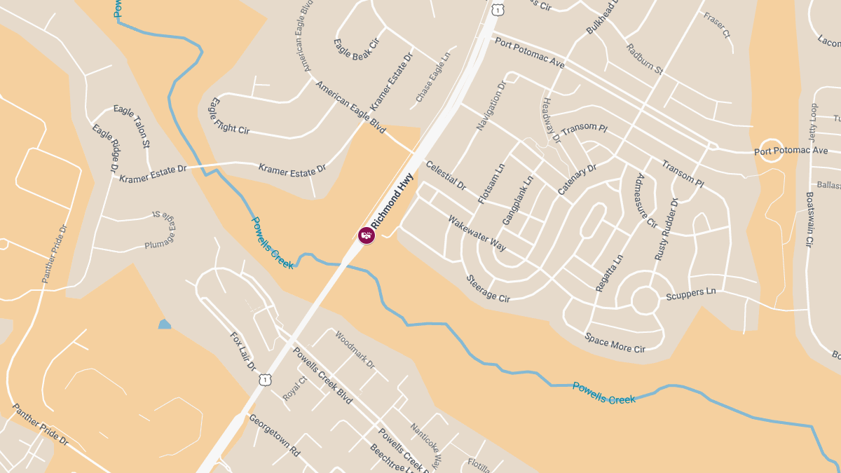 Accident With Injury on Richmond Hwy