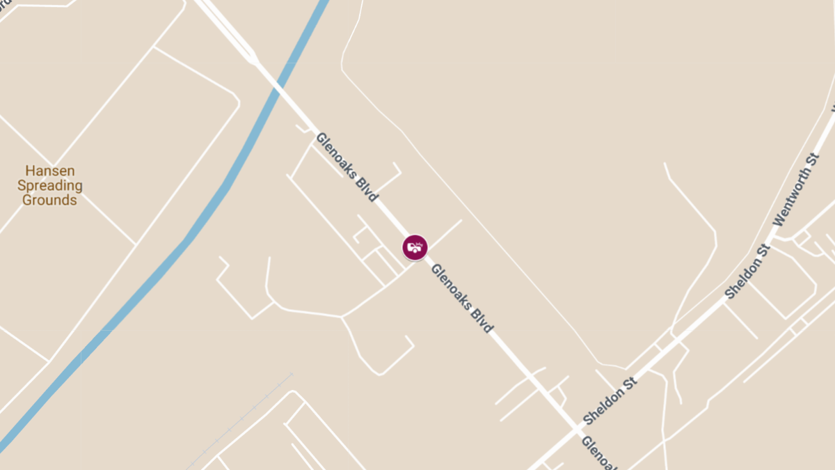 Accident With Serious Injuries Reported at Glenoaks Blvd & Truesdale St