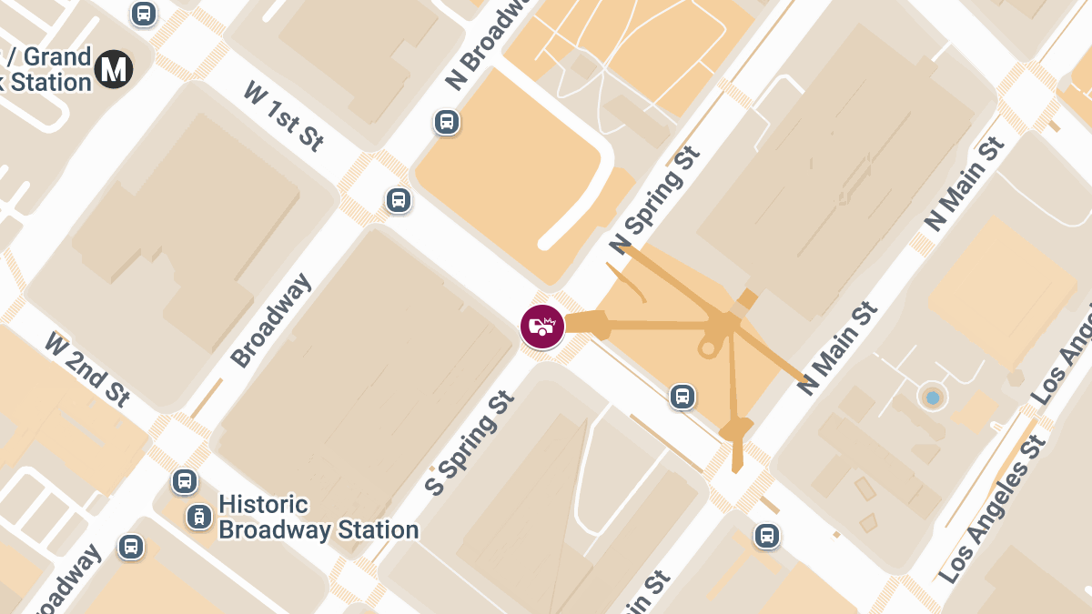 Accident at 1st St & Spring St Results in Injuries