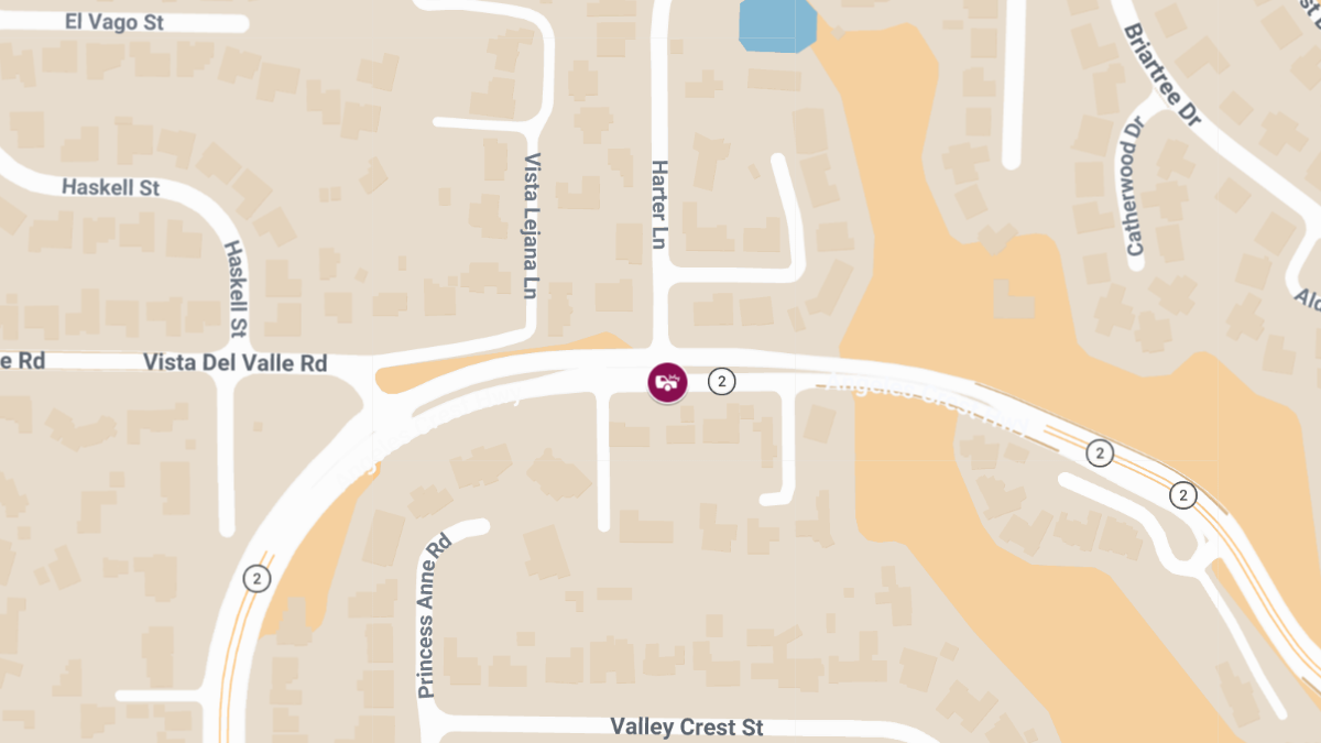 Accident at Angeles Crest Hwy & Harter Ln Results in Injuries