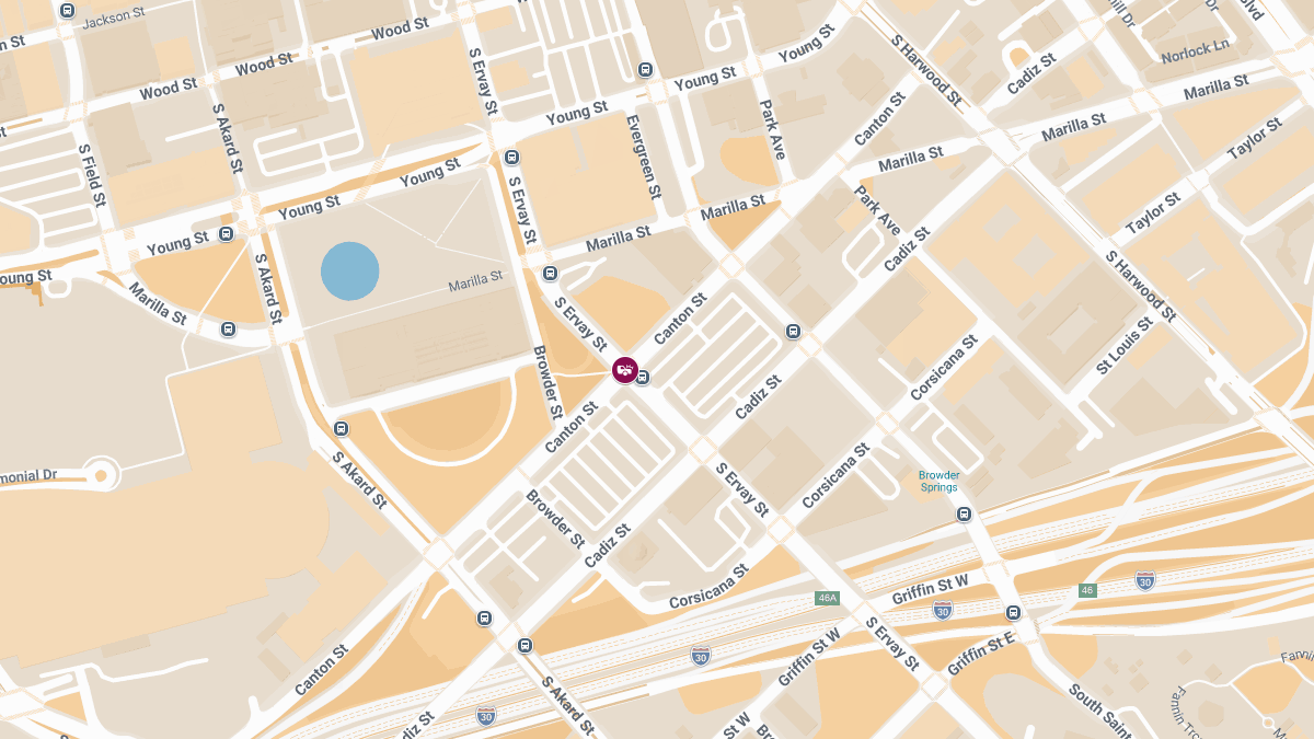 Accident at Canton St & S Ervay St Causes Injuries