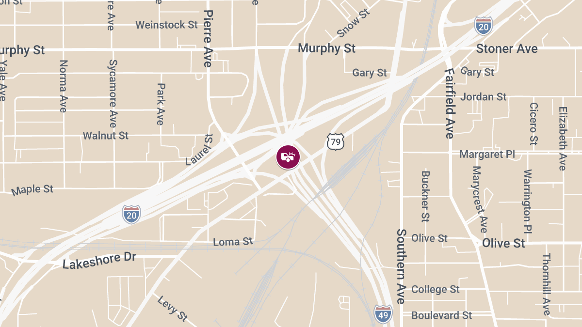 Accident at I-49 N and I-20 E Leads to Injuries