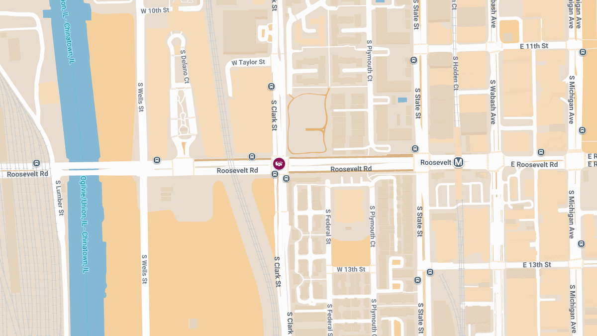 Accident at Roosevelt Rd & S Clark St Causes Injuries