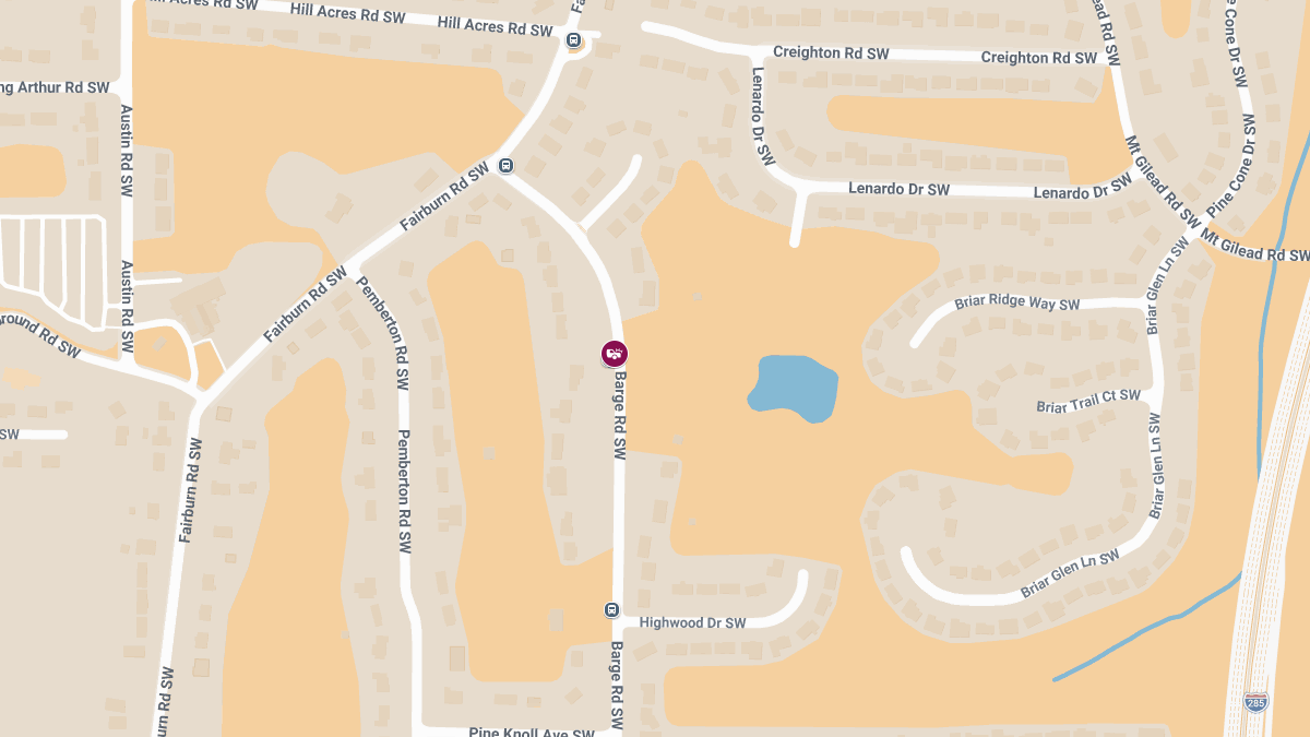 Accident on Barge Rd SW Near Ben Hill Ct Causes Injuries