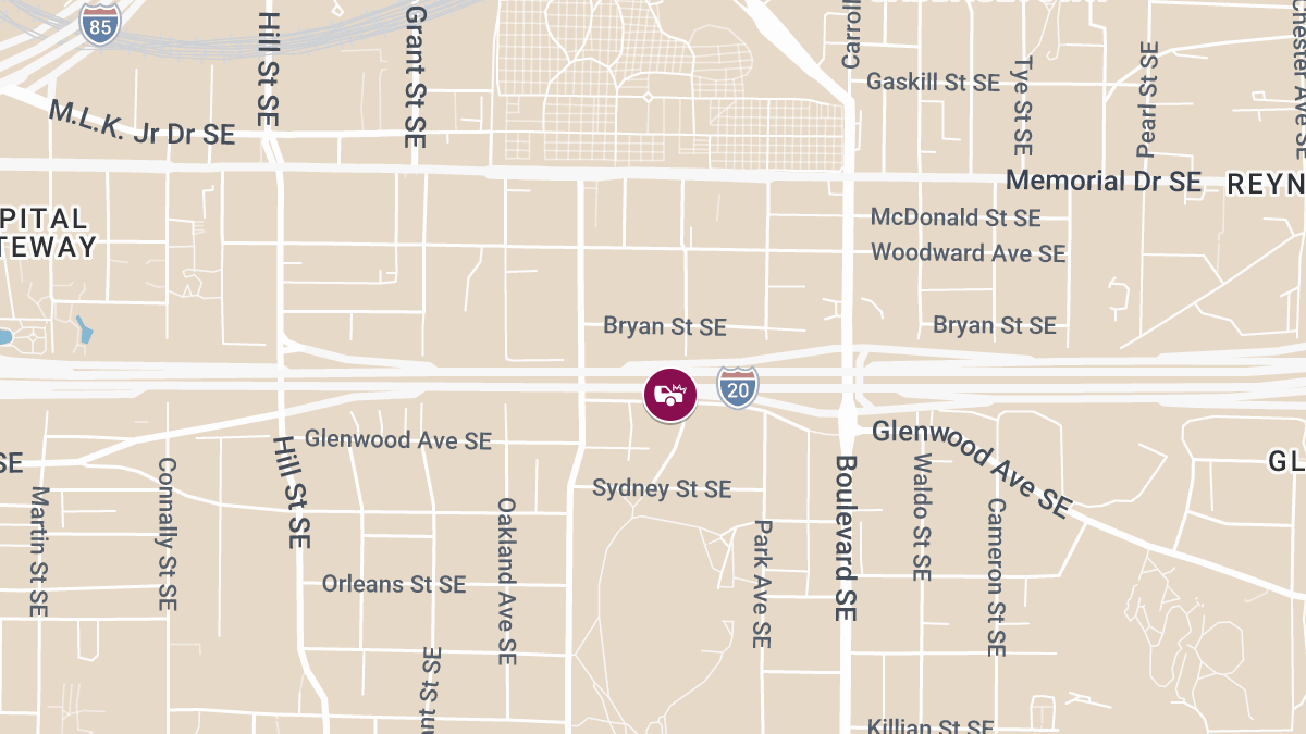 Accident on I-20 Near MLK Dr Results in Injuries