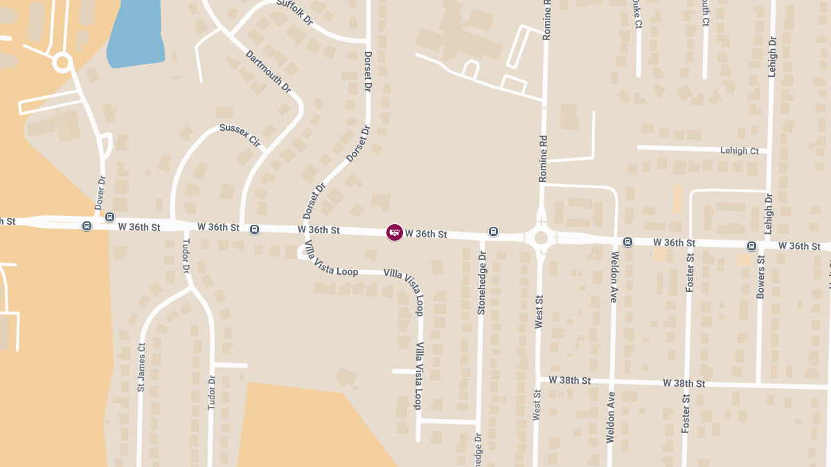 Accident on W 36th St Causes Injuries