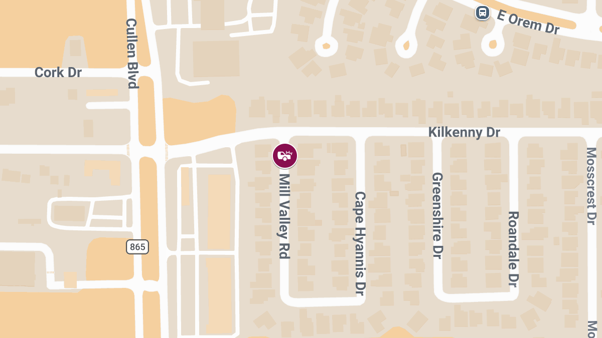 Accident with Injuries at 12707 Mill Valley Rd