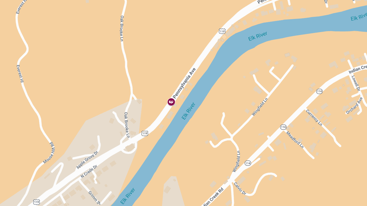 Accident with Injuries at 3840 Pennsylvania Ave