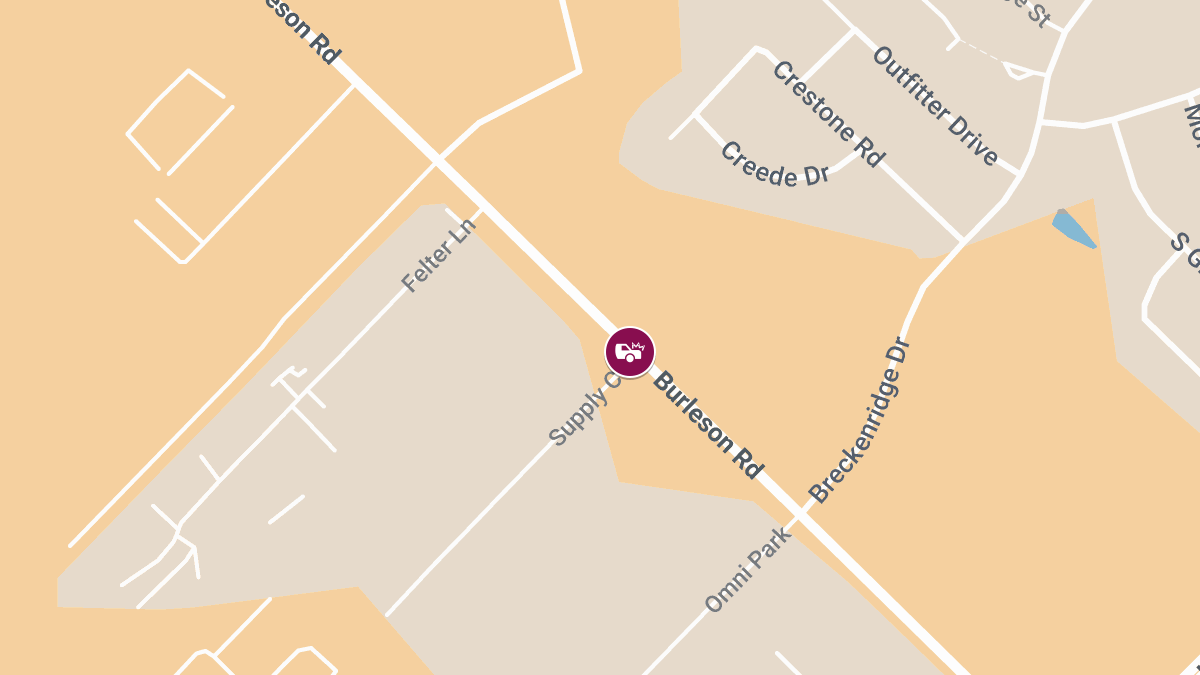 Accident with Injuries at 7100 Burleson Rd