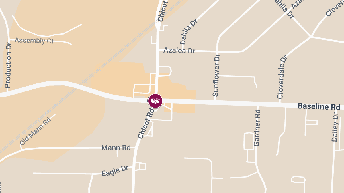 Accident with Injuries at Baseline Rd & Chico Rd