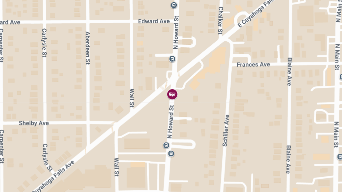 Accident with Injuries at Euler Ave & N Howard St