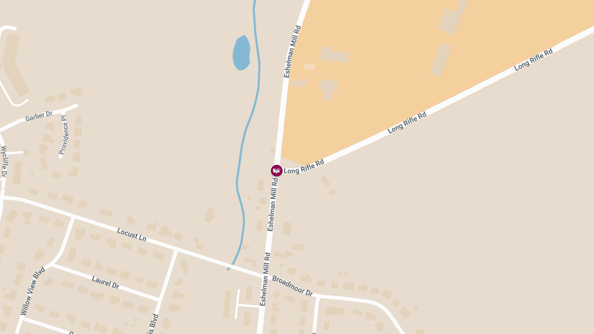 Accident with Injuries at Long Rifle Rd & Eshelman Mill Rd