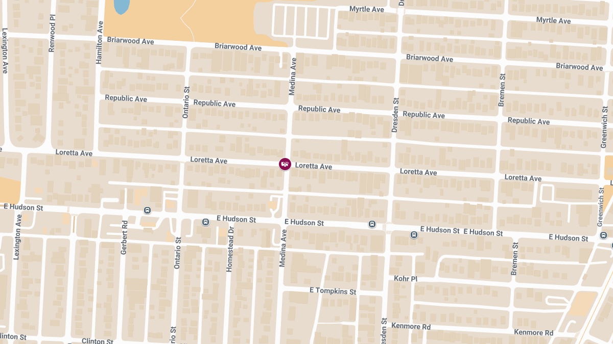 Accident with Injuries at Loretta Ave & Medina Ave