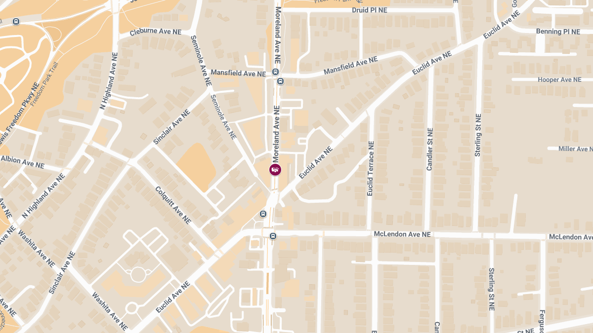 Accident with Injuries at Moreland Ave NE