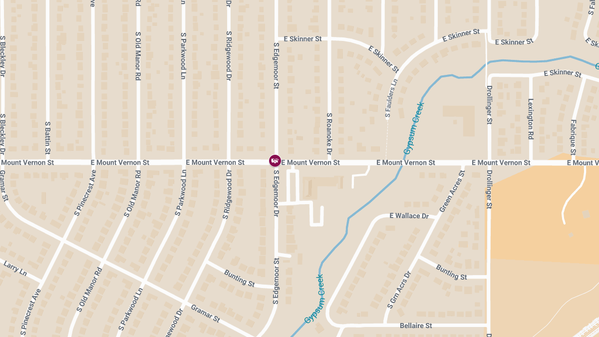 Accident with Injuries at Mount Vernon St & Edgemoor St