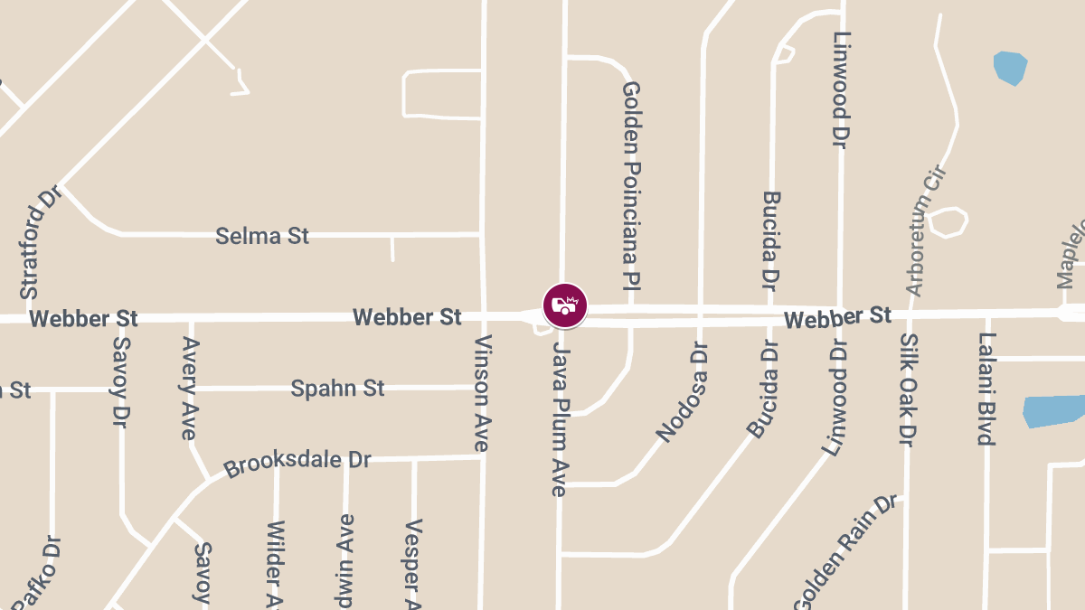Accident with Injuries at Webber St & Java Plum Ave