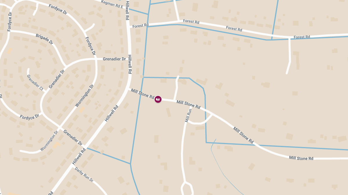 Accident with Injuries near Millstone Rd & Mill Run