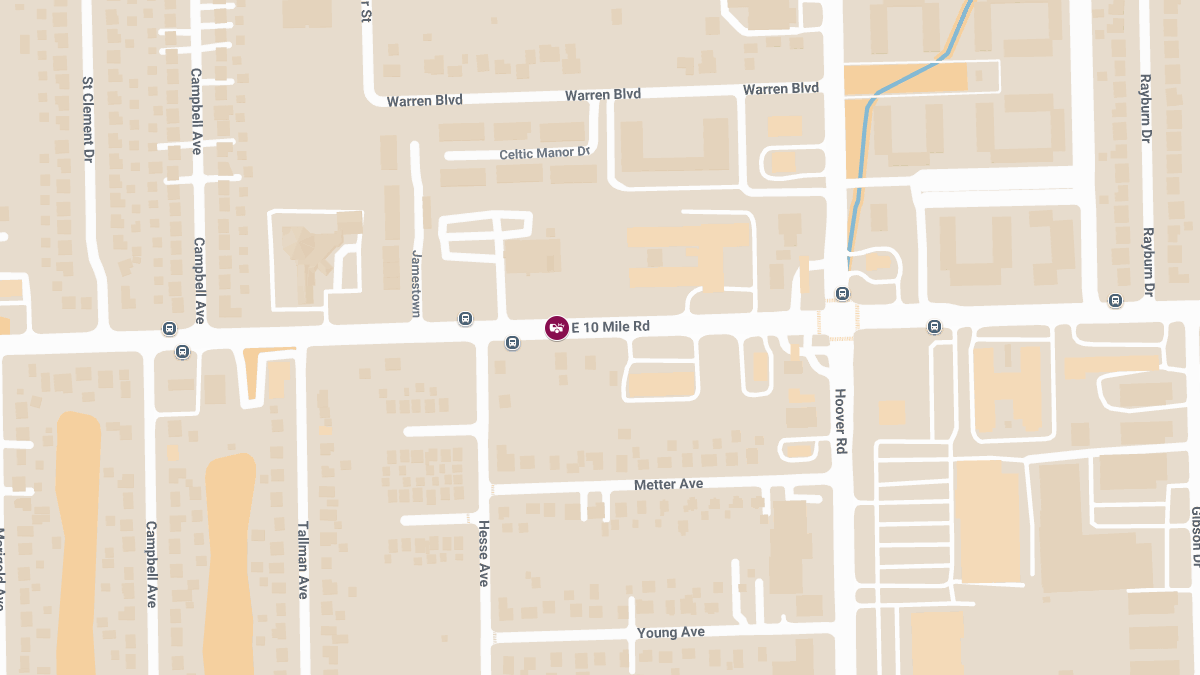 Accident with Injuries on E 10 Mile Rd