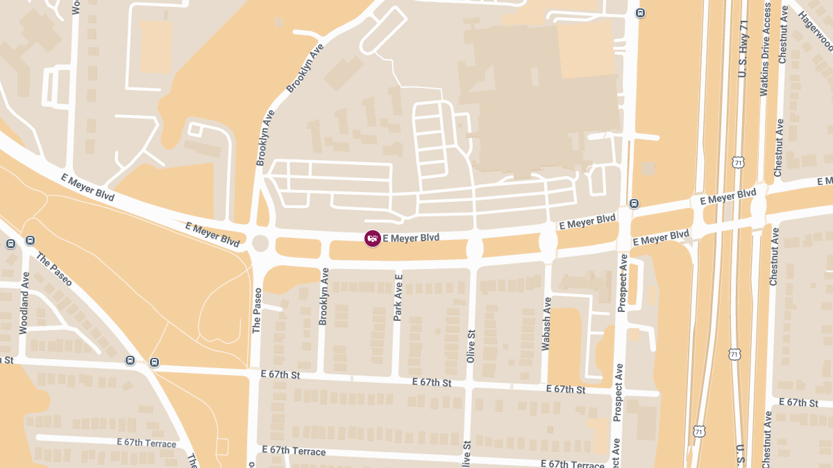 Accident with Injuries on Meyer Blvd