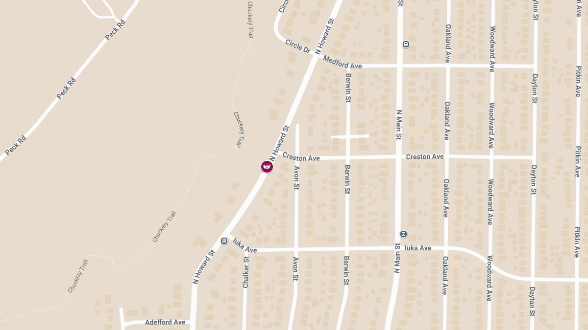 Accident with Injuries on N Howard St near Creston Ave