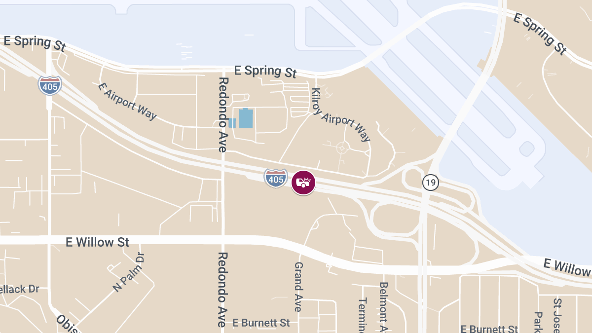 Accident with Injuries on Northbound 405 Fwy at Lakewood Blvd