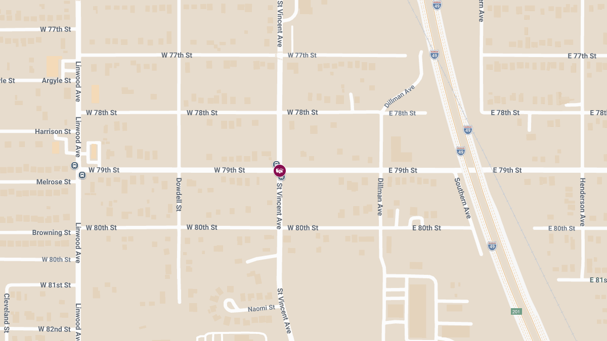 Accident with Injury at St Vincent Ave & W 79th St