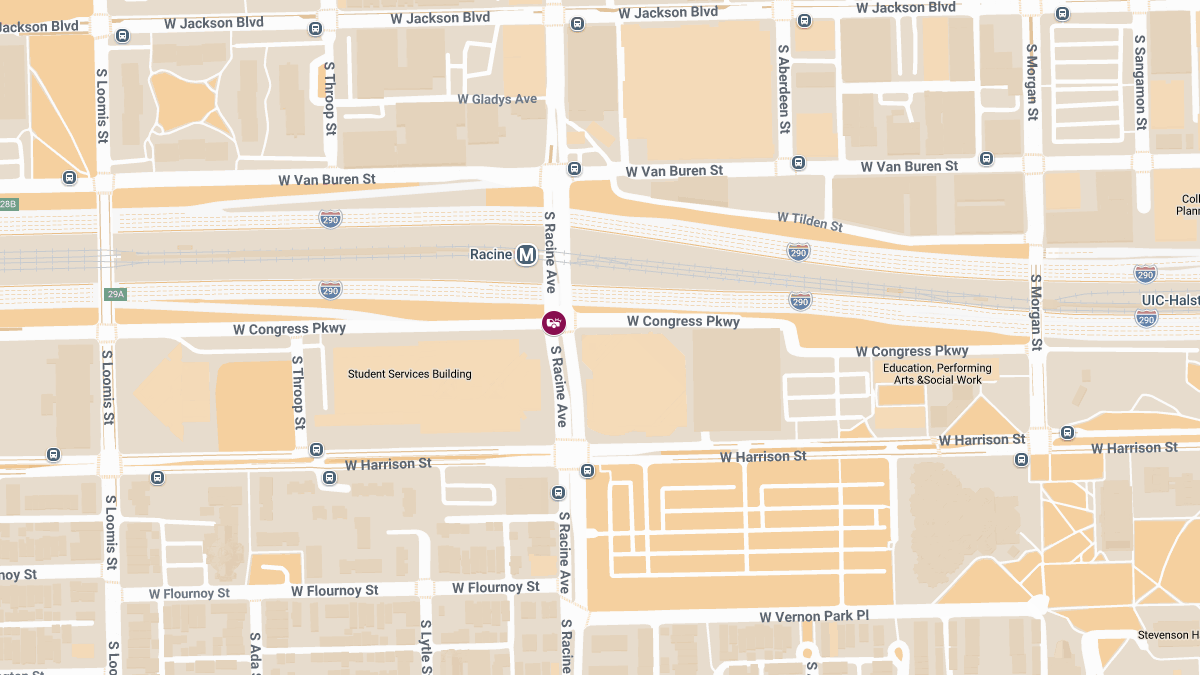 Auto Accident With Injuries Reported at Racine Ave & Congress Pkwy