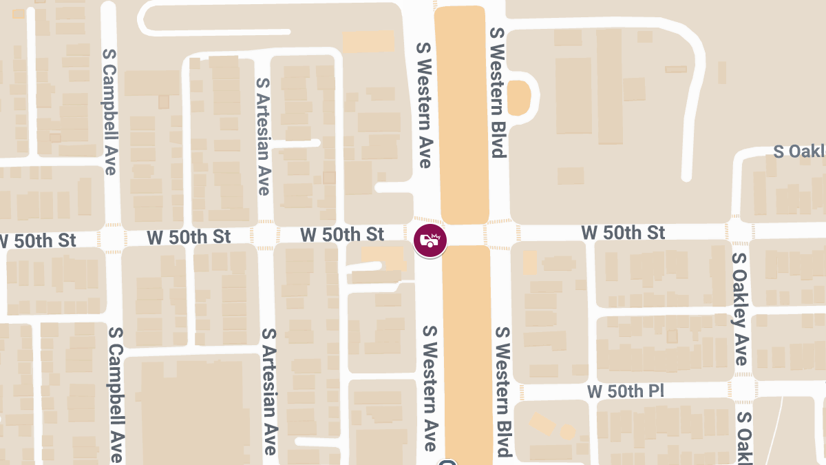 Auto Accident at 50th St & Western Ave Results in Injuries