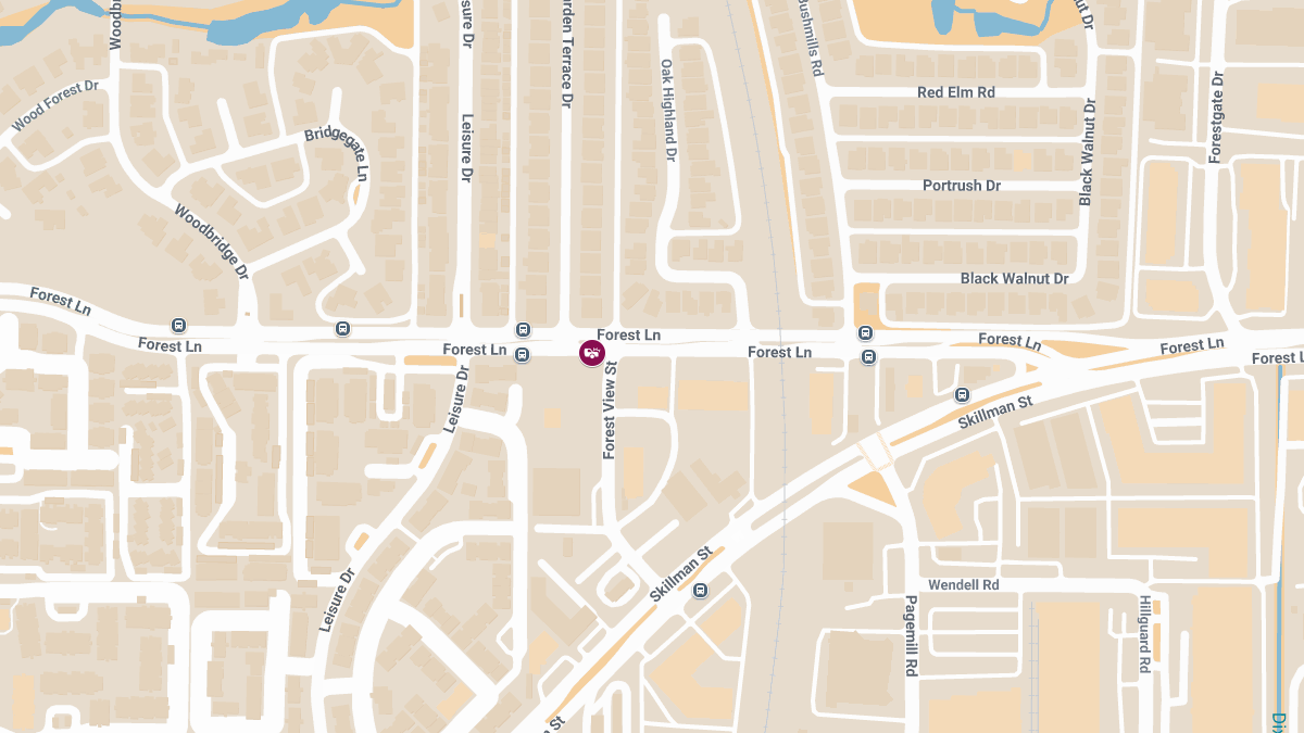 Auto Collision With Injuries at Forest Ln & Forest View St