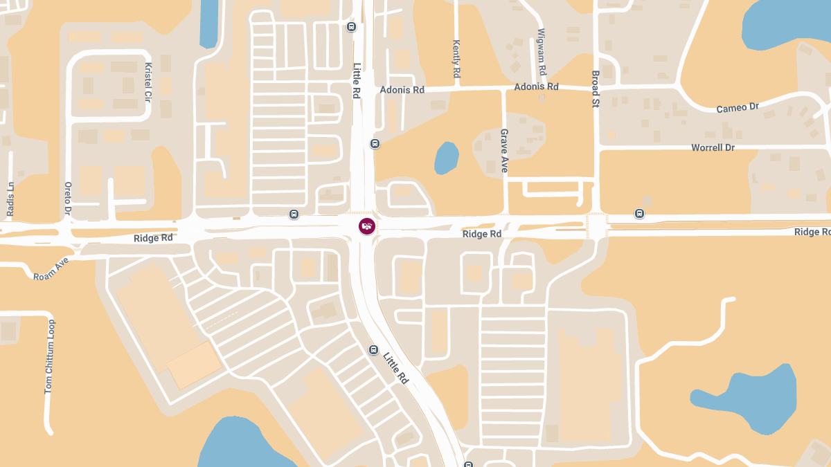 Auto Crash Results in Injuries at Ridge Rd and Little Rd