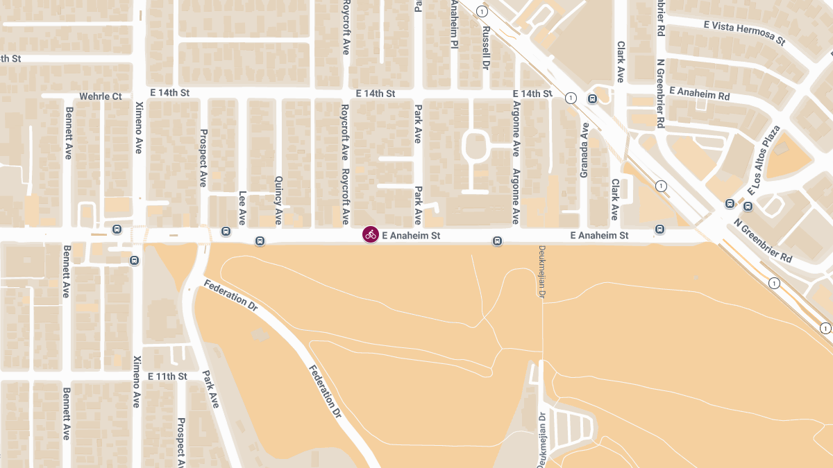 Bicycle Accident With Injuries on E Anaheim St