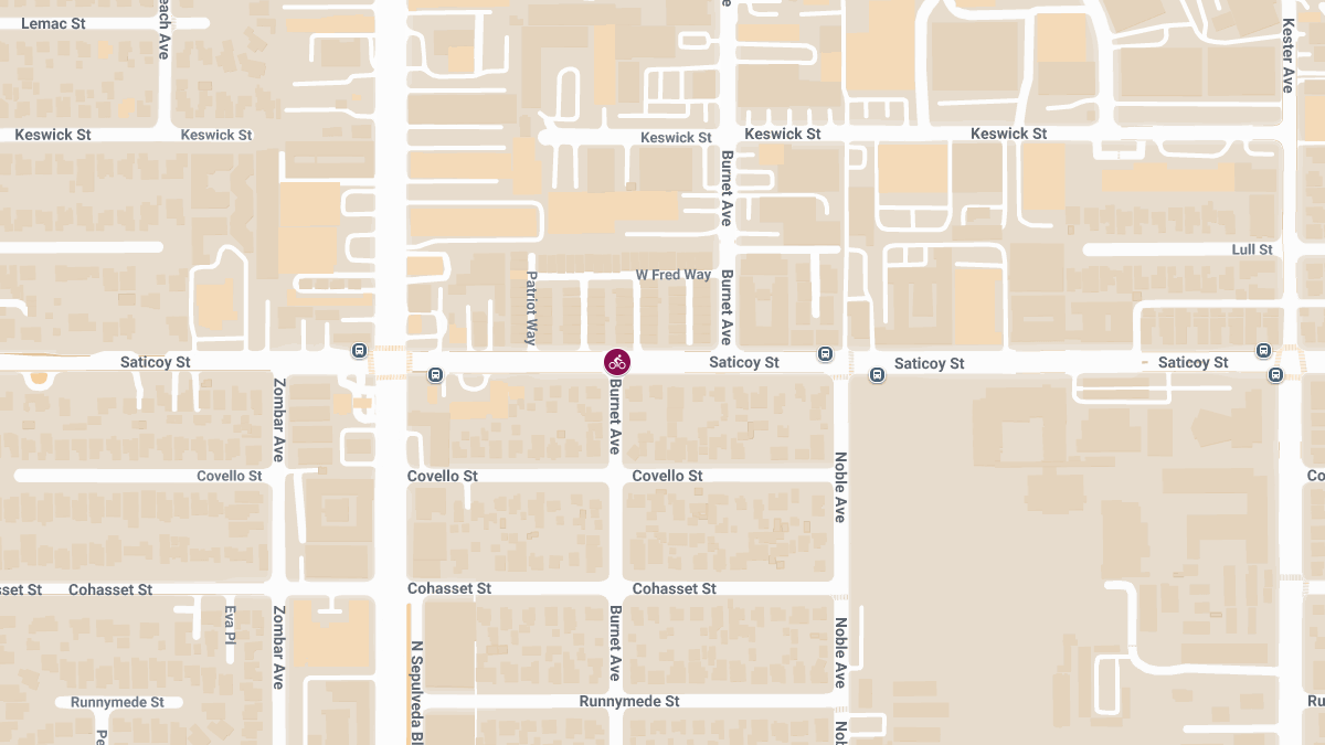 Bicycle Crash at Saticoy St & Burnet Ave Results in Injuries