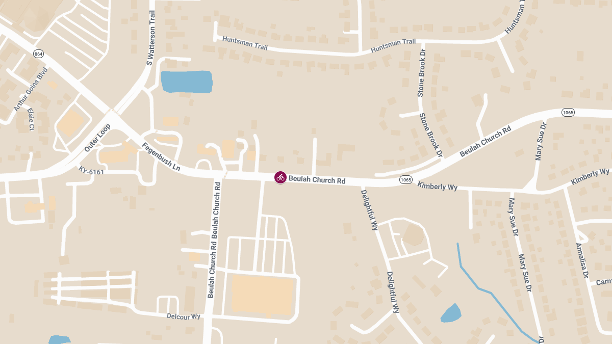 Bicycle Rider Injured in Crash on Beulah Church Road