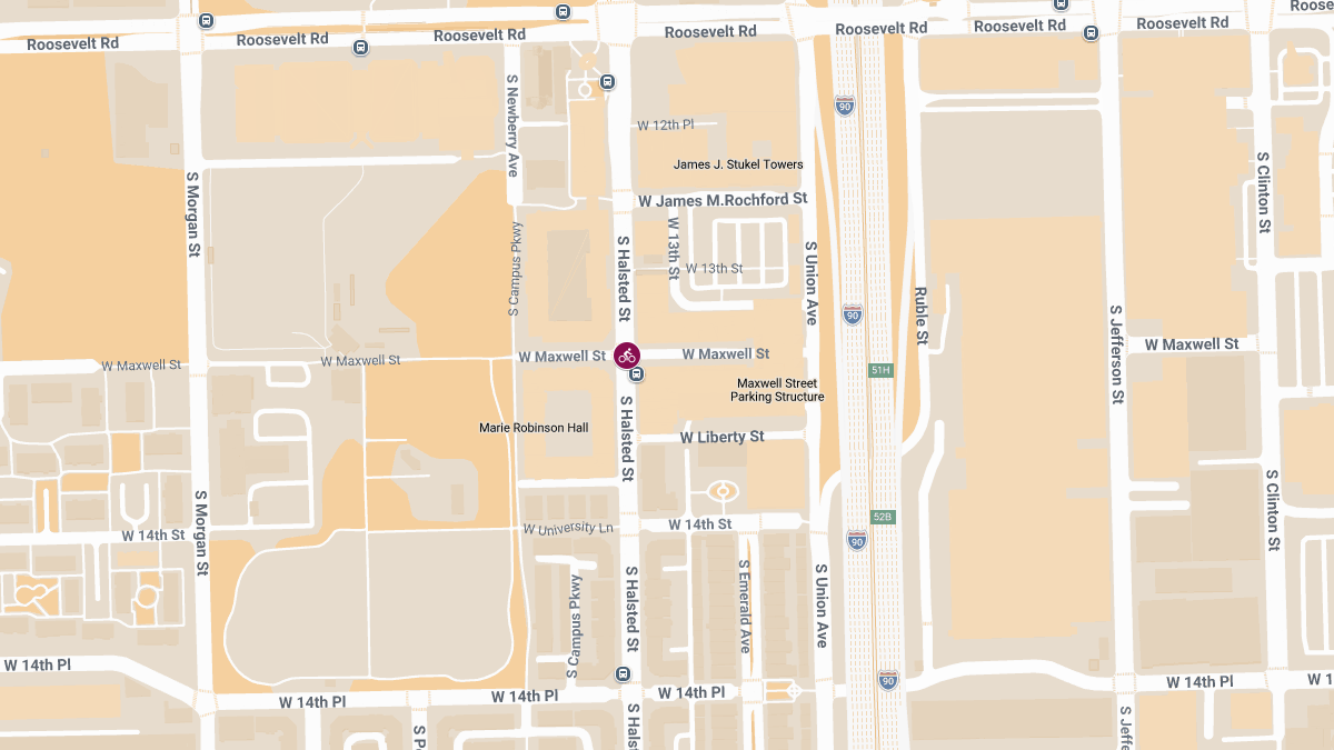 Bicyclist Injured at Maxwell St & Halsted St